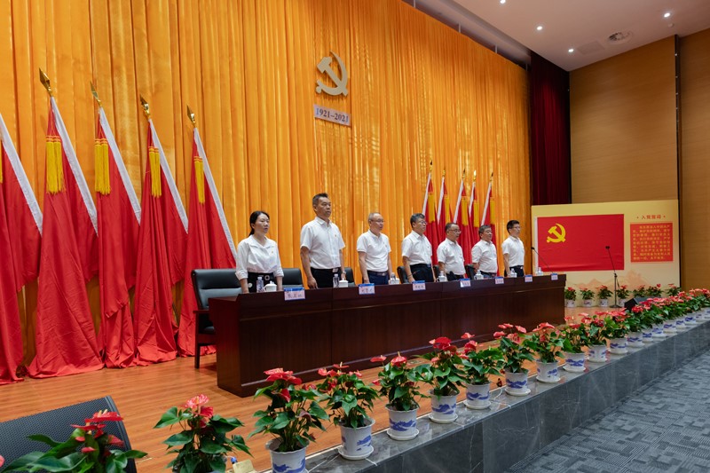 设计院召开庆祝中国共产党成立100周年暨“两优一先”表彰大会