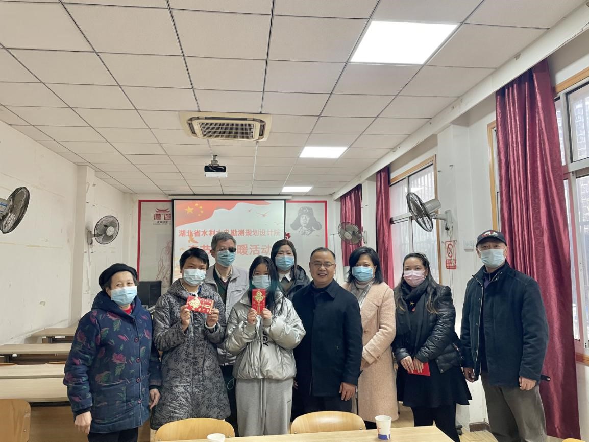 春节前夕“送温暖”，点滴暖意沁人心