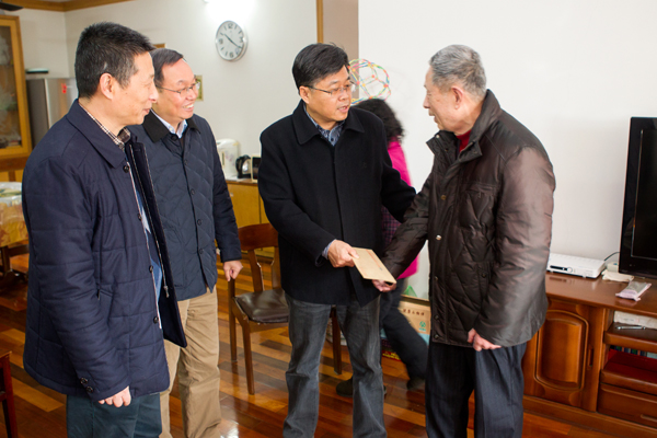 设计院开展春节走访慰问活动